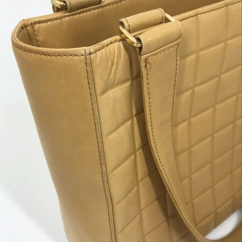 CHANEL Cream Tote Bag